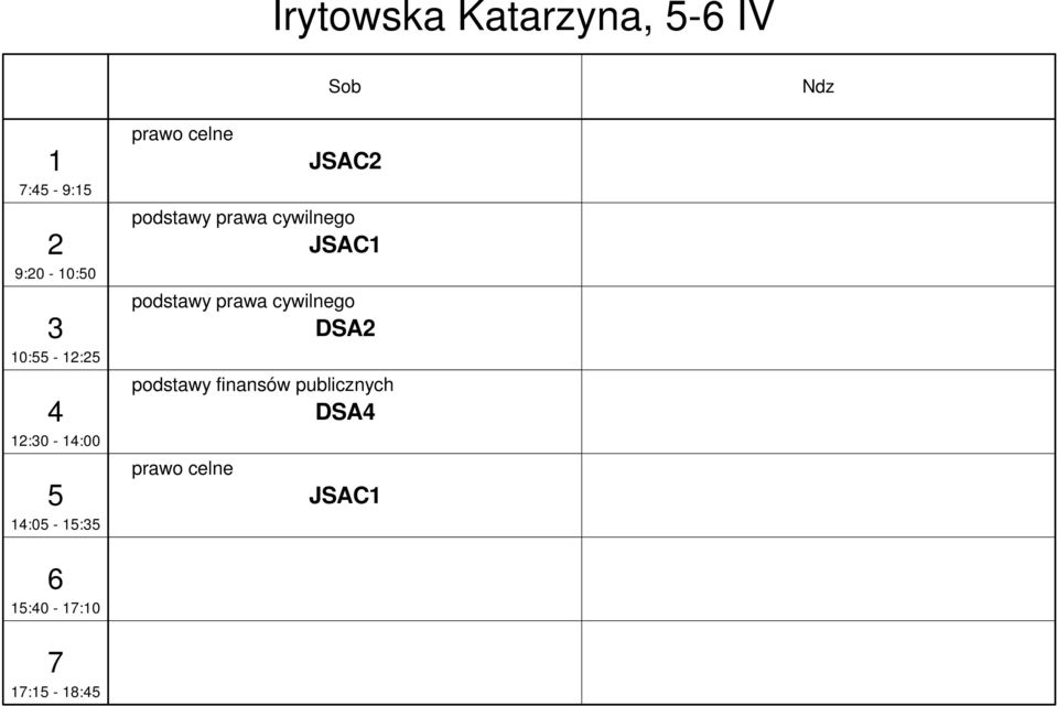 JSAC podstawy prawa cywilnego DSA podstawy