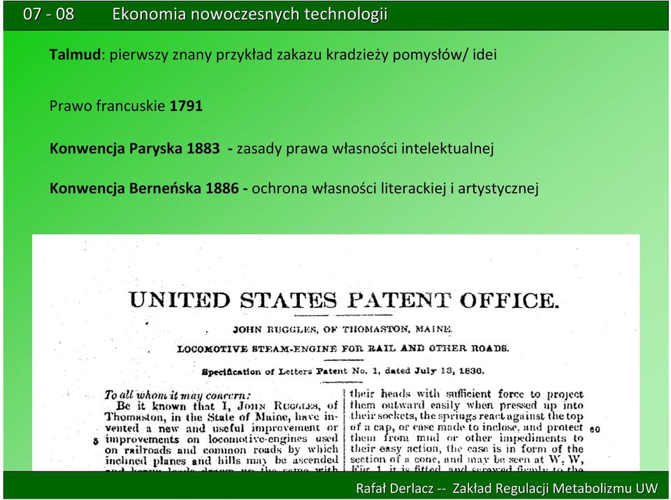Paryska 1883 zasady prawa własności intelektualnej