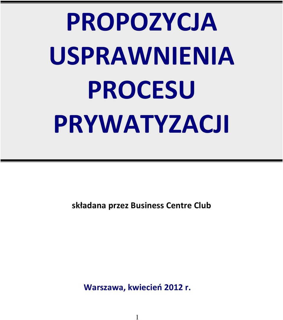 składana przez Business