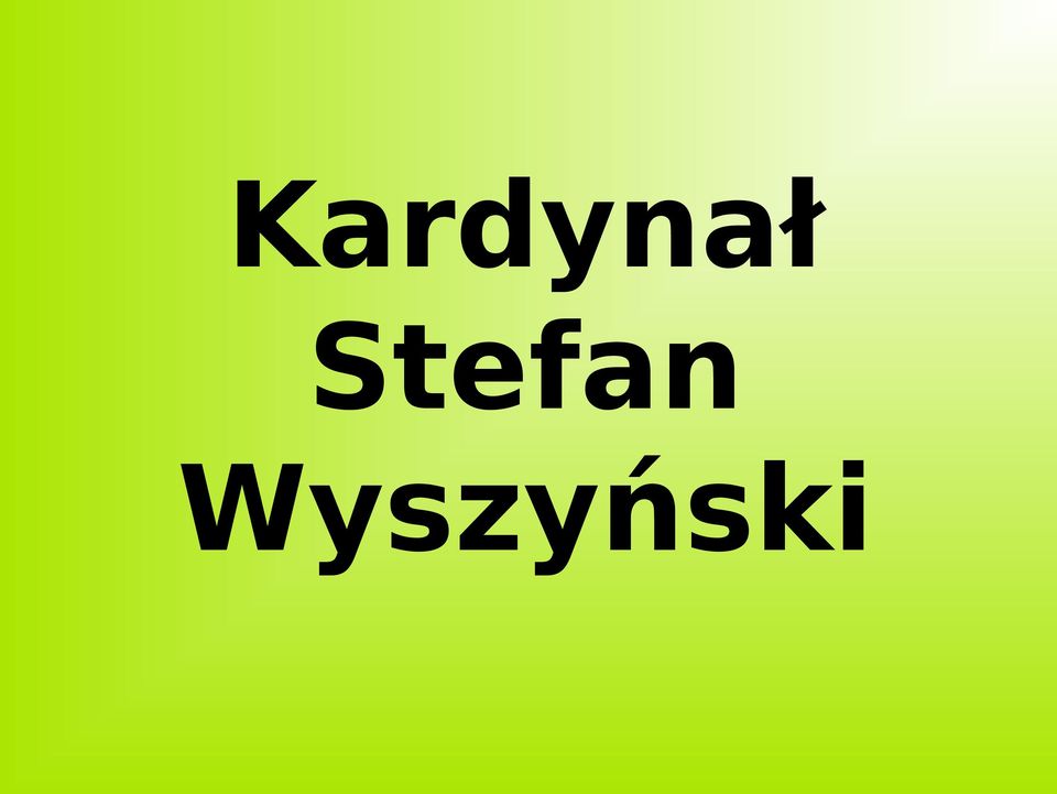 Wyszyński