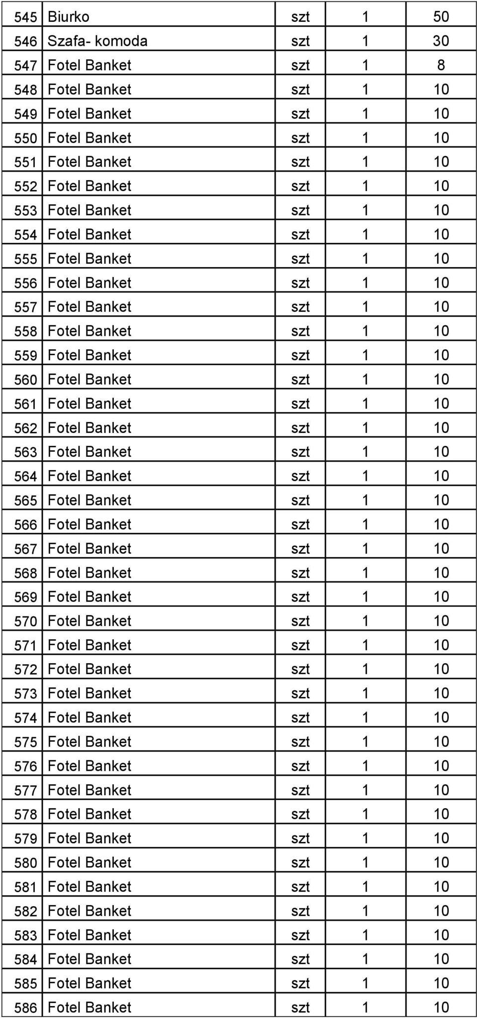 Banket szt 1 10 561 Fotel Banket szt 1 10 562 Fotel Banket szt 1 10 563 Fotel Banket szt 1 10 564 Fotel Banket szt 1 10 565 Fotel Banket szt 1 10 566 Fotel Banket szt 1 10 567 Fotel Banket szt 1 10