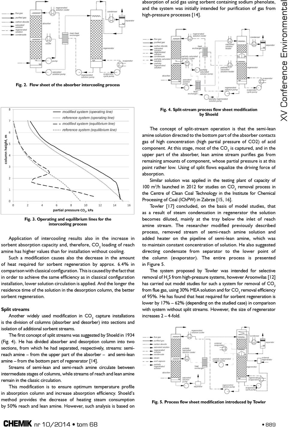 processes [14]. Fig. 4. Split-stream process flow sheet modification by Shoeld XV Conference Environmental Fig. 3.