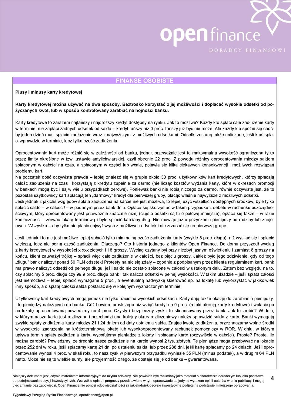 Karty kredytowe to zarazem najtańszy i najdroższy kredyt dostępny na rynku. Jak to możliwe?