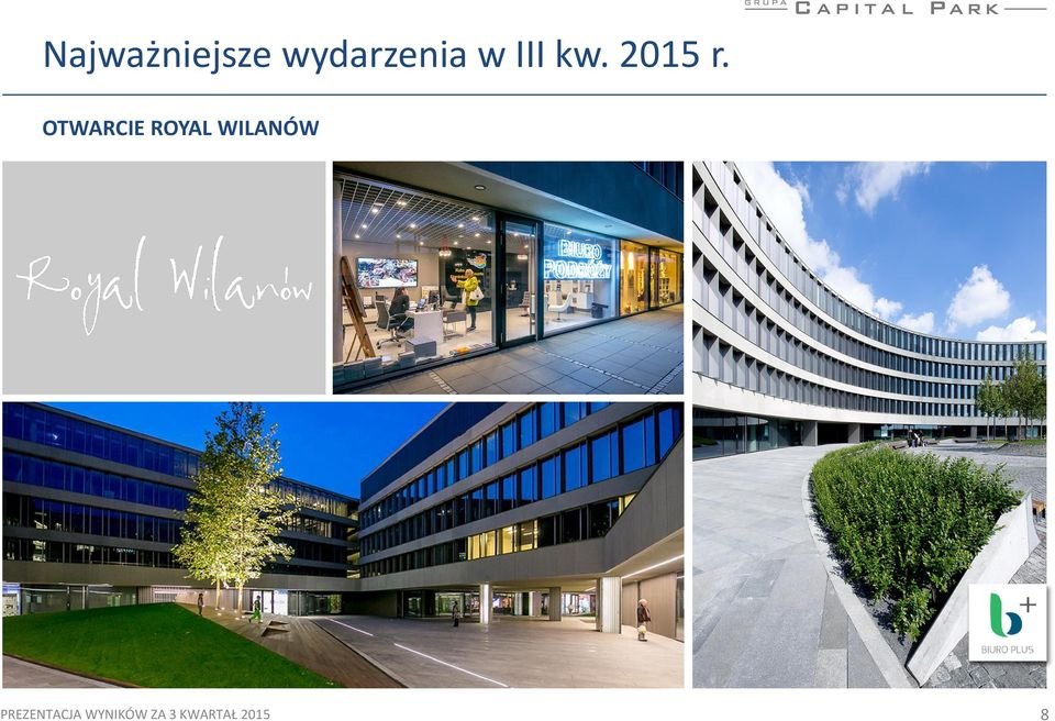 OTWARCIE ROYAL WILANÓW