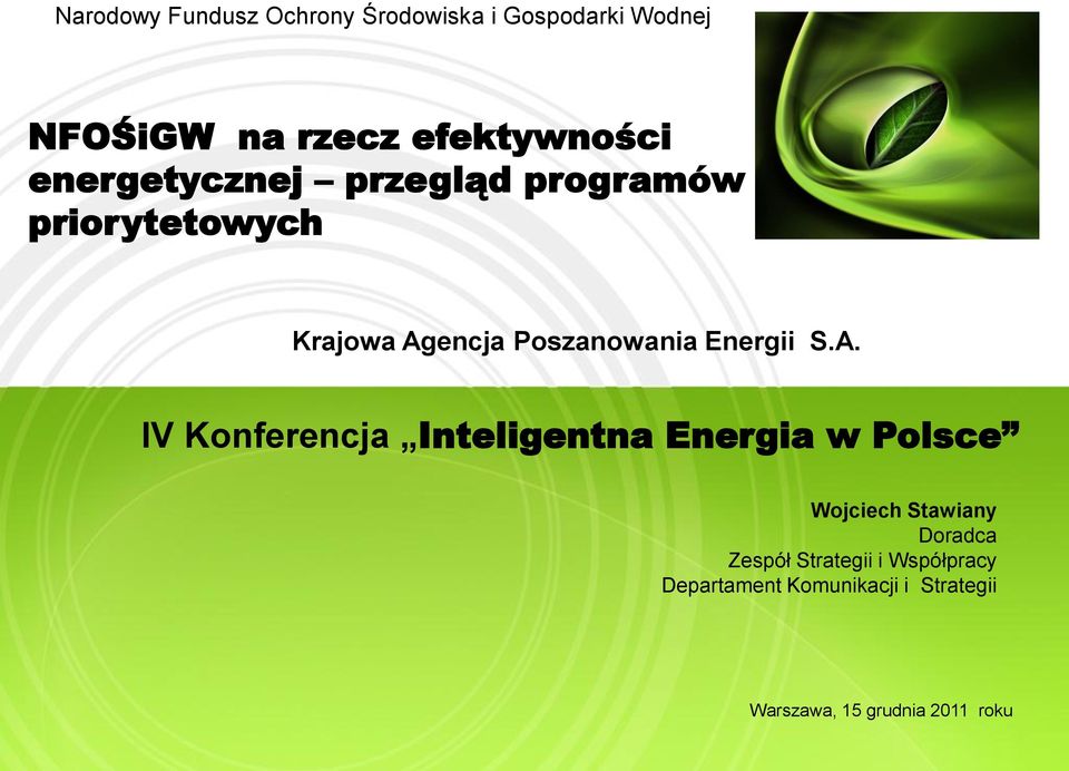 encja Poszanowania Energii S.A.