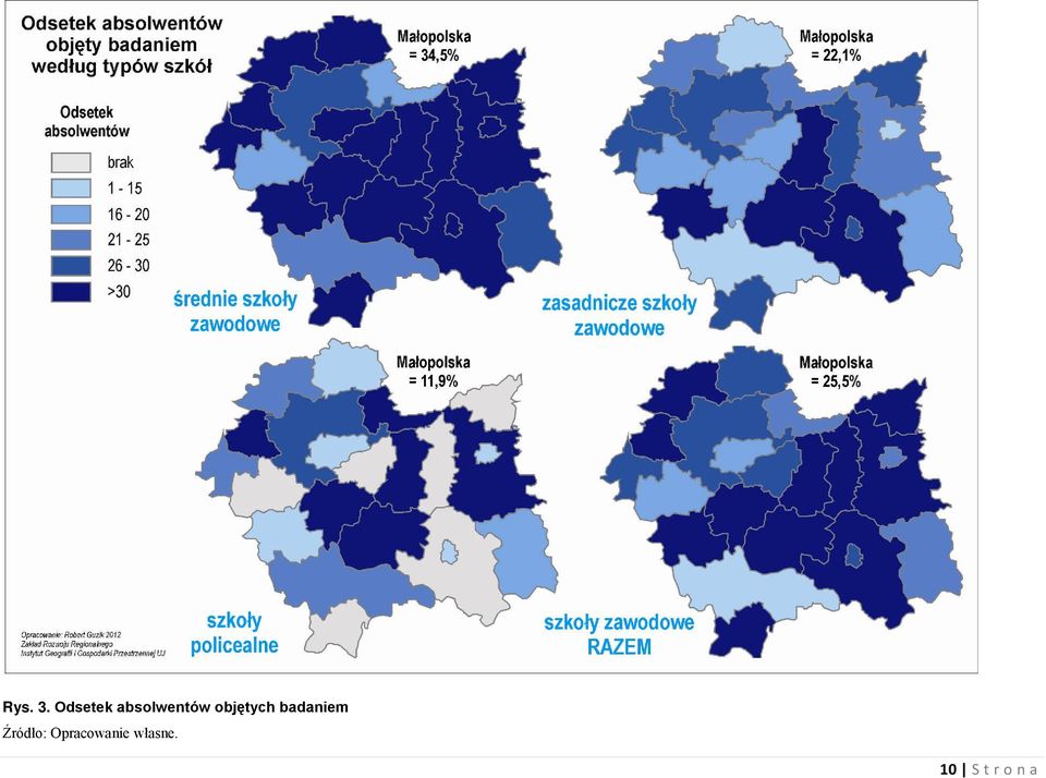 objętych badaniem