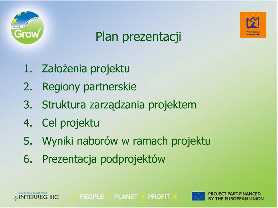 Struktura zarządzania projektem 4.