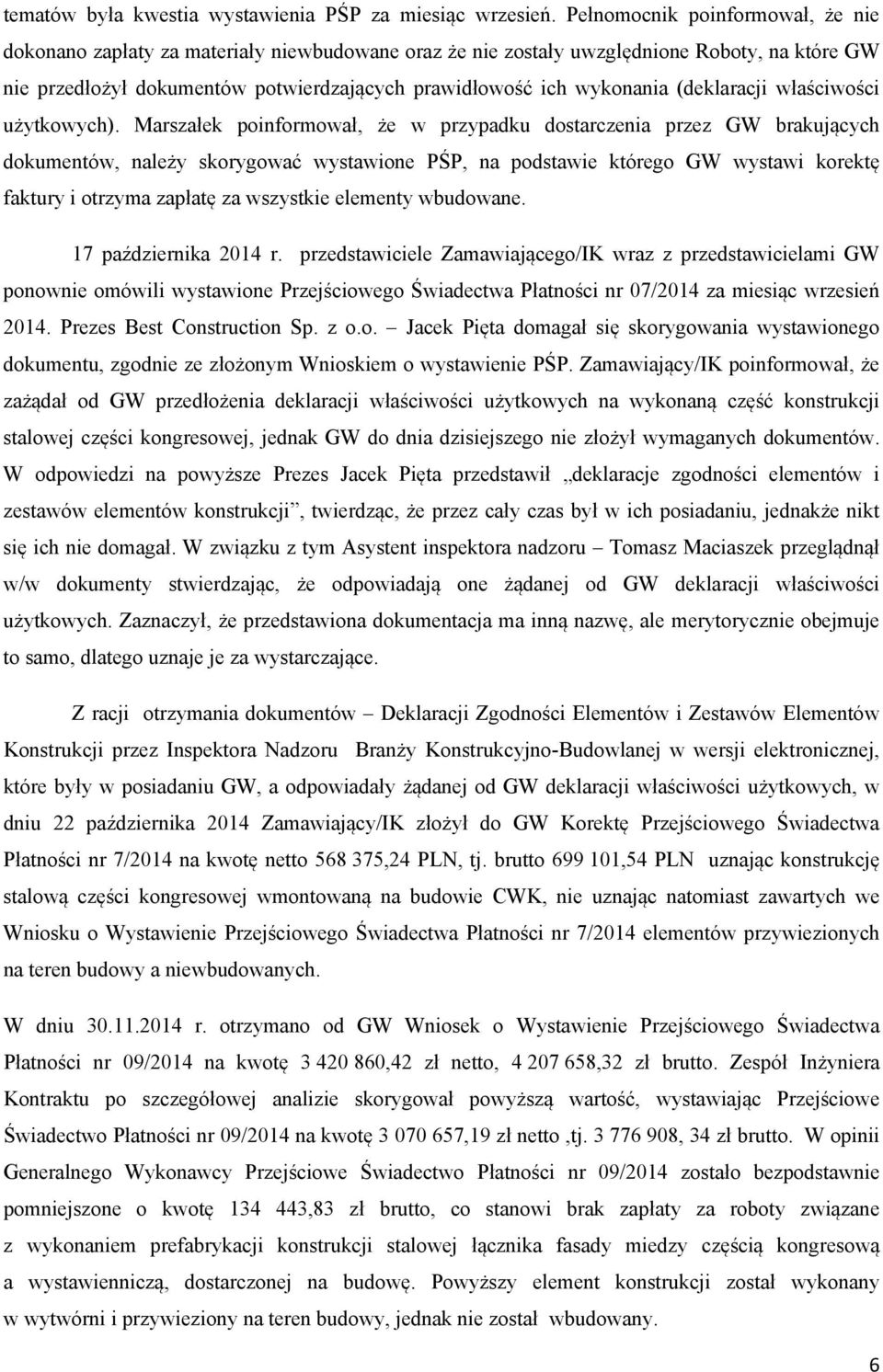 (deklaracji właściwości użytkowych).