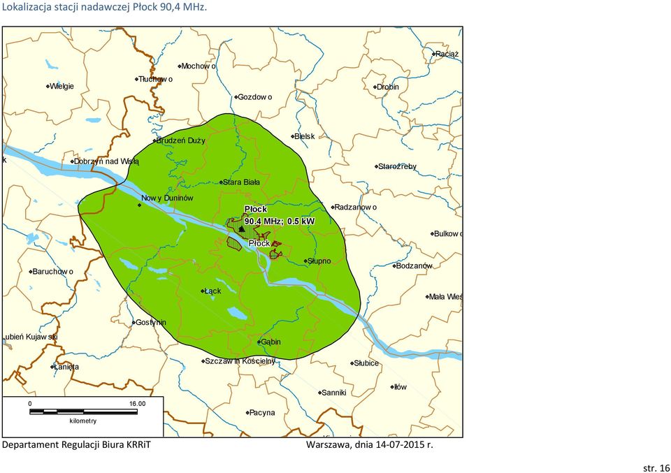Stara Biała Now y Duninów Płock 9.4 MHz;.