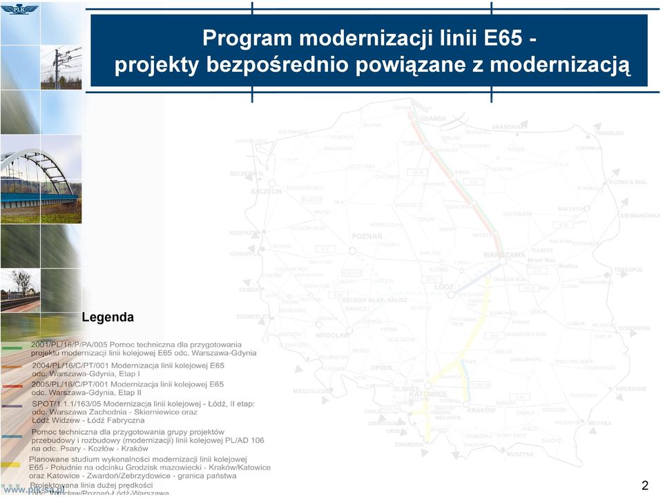 powiązane z modernizacją