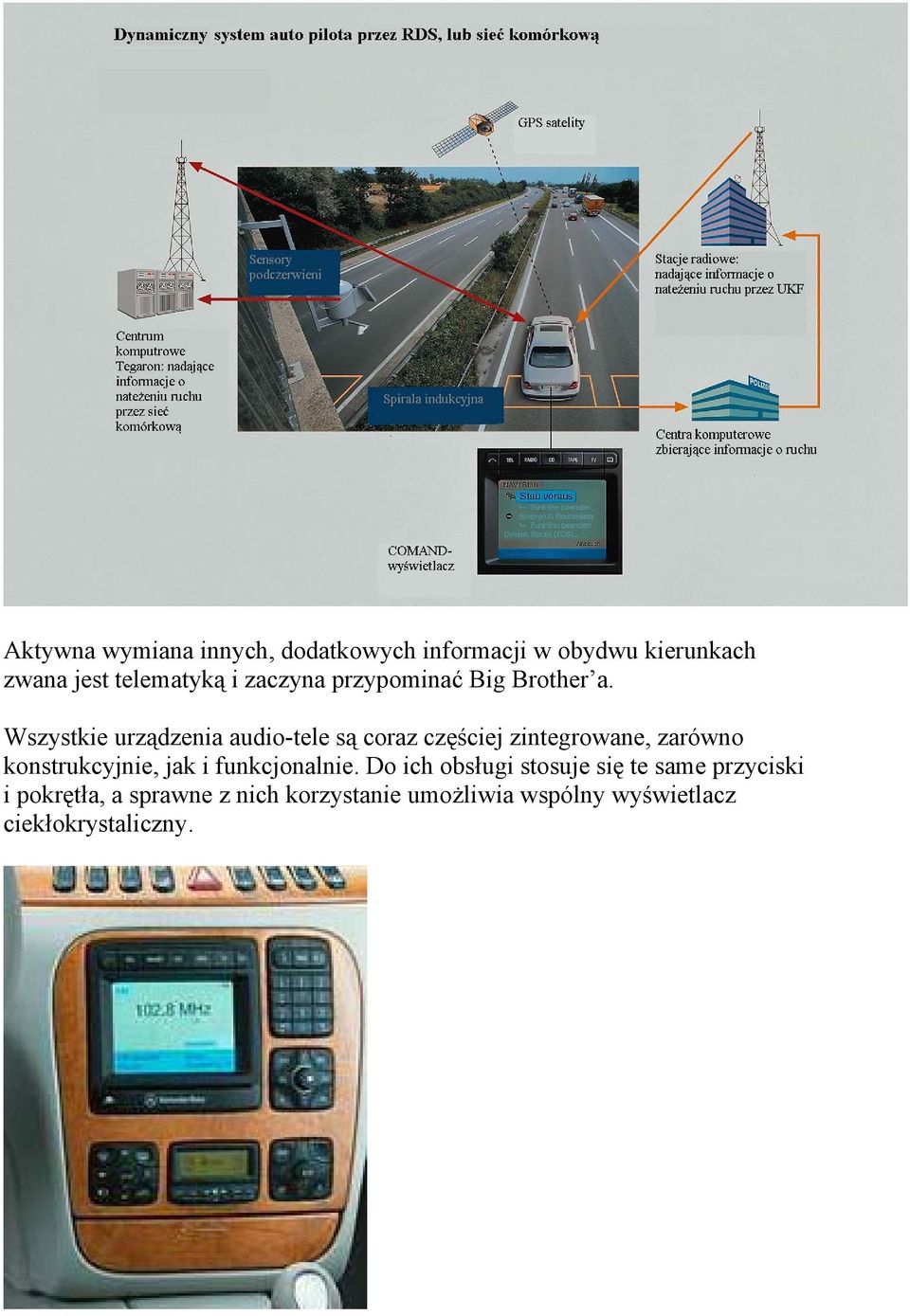 Wszystkie urządzenia audio-tele są coraz częściej zintegrowane, zarówno konstrukcyjnie, jak