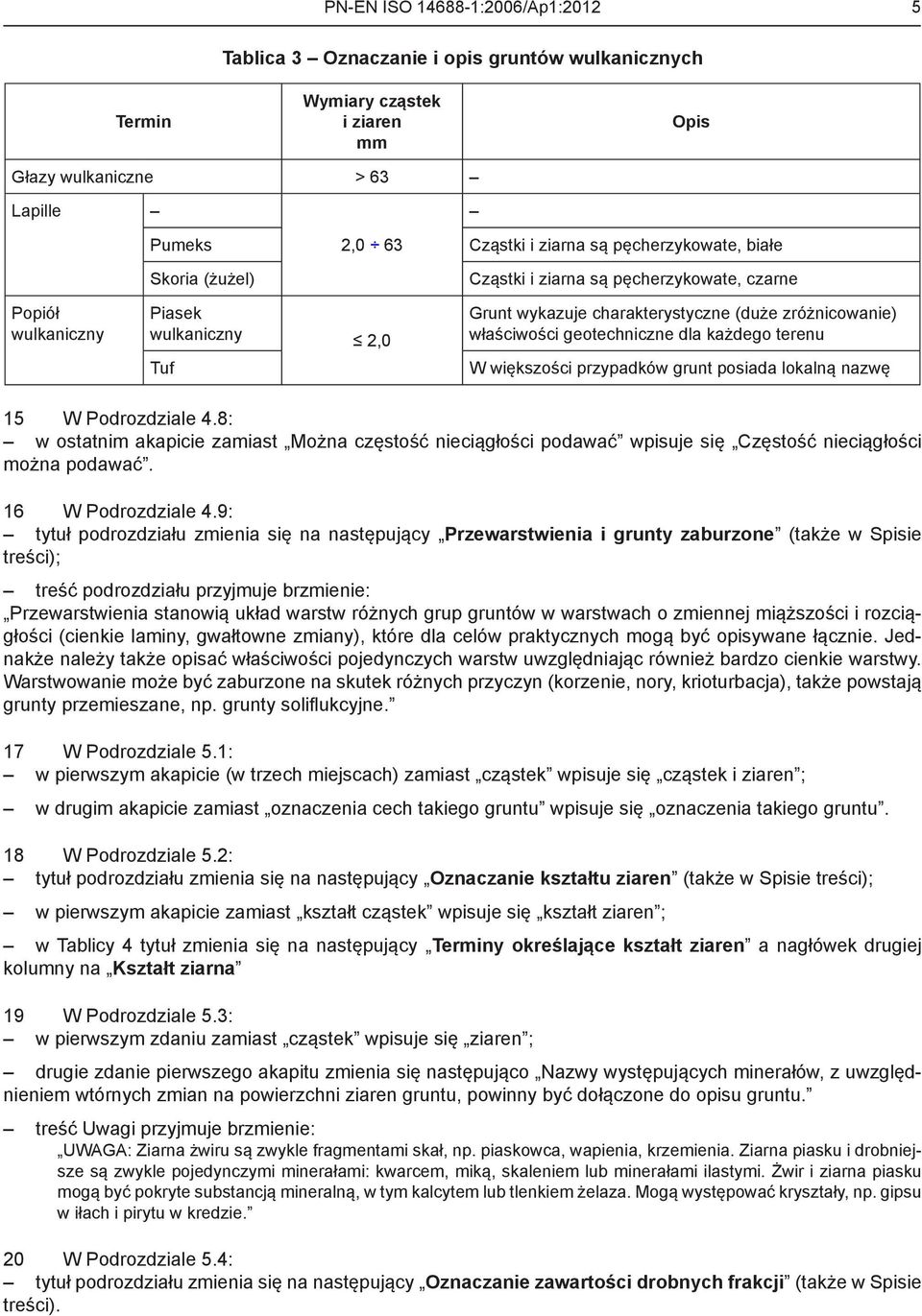 geotechniczne dla każdego terenu W większości przypadków grunt posiada lokalną nazwę 15 W Podrozdziale 4.