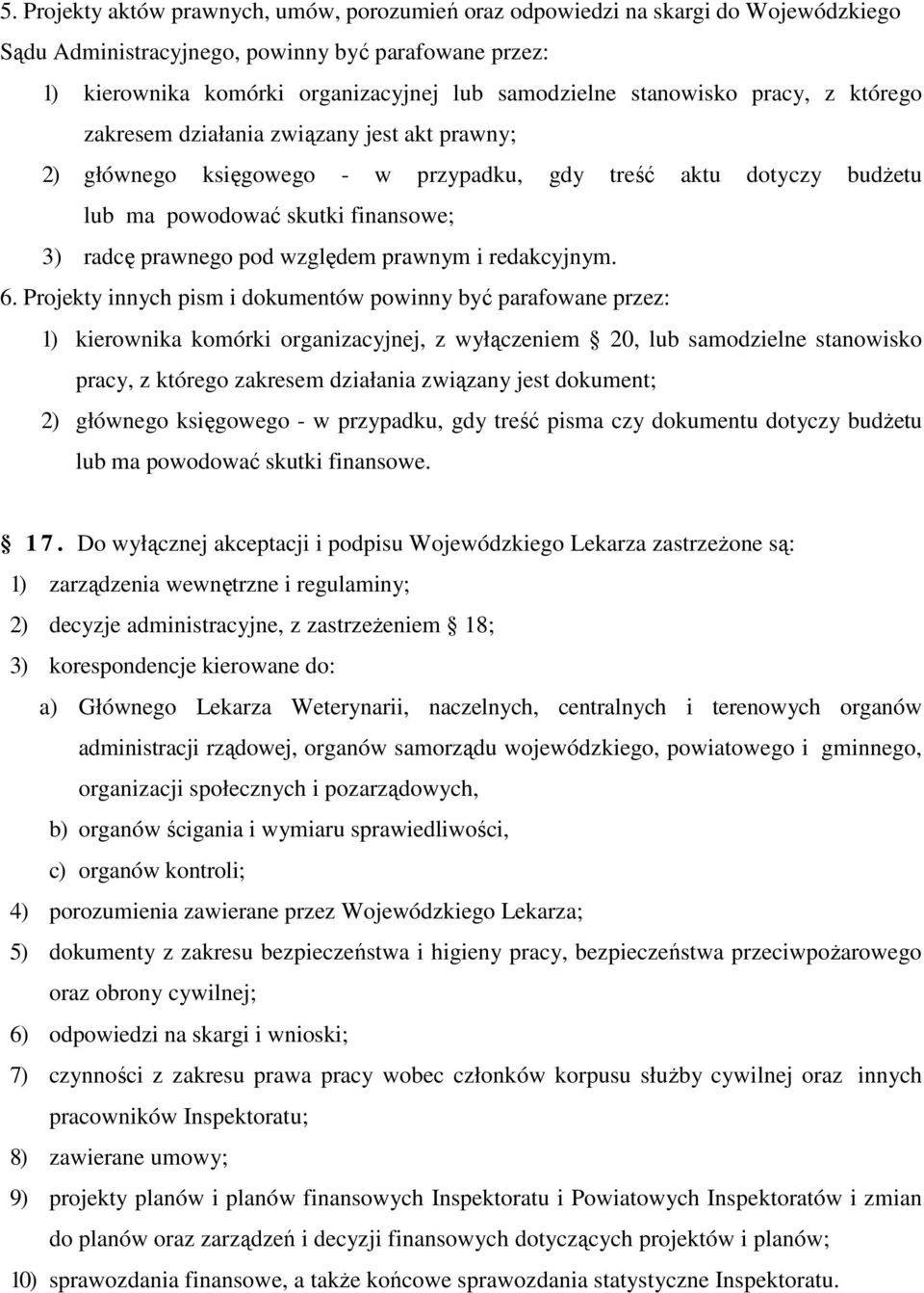 względem prawnym i redakcyjnym. 6.