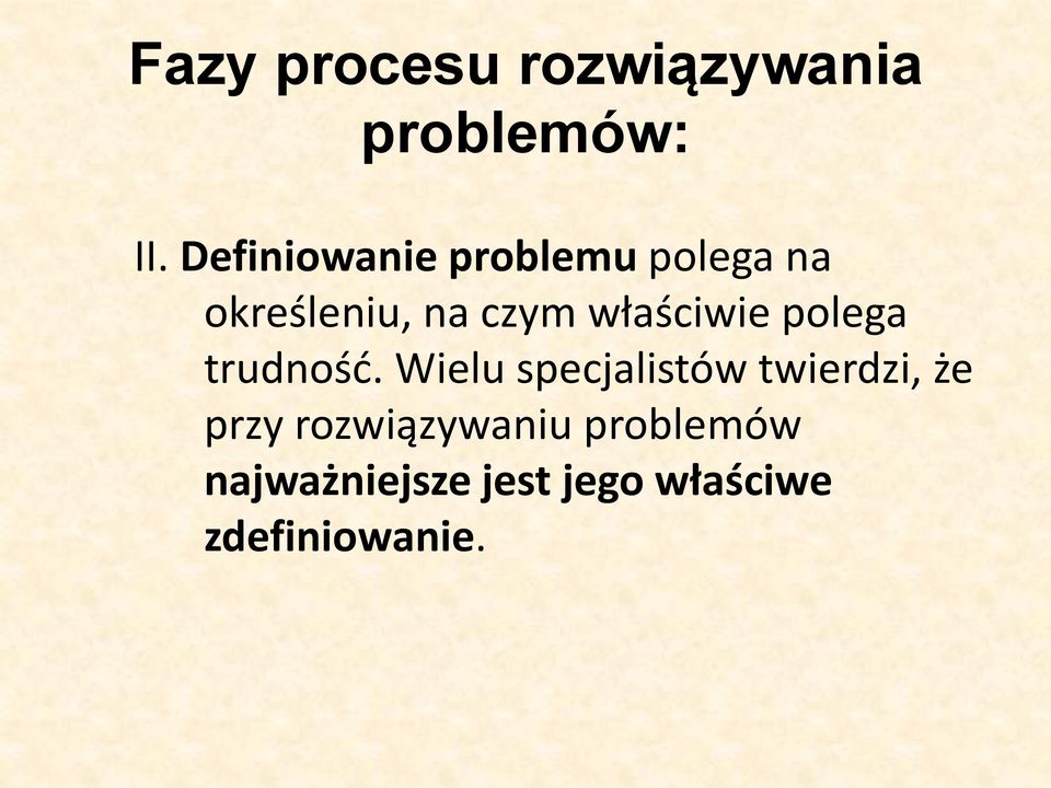 właściwie polega trudnośd.