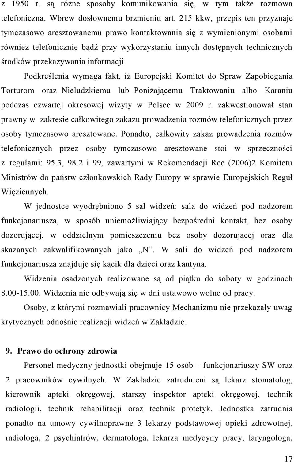 przekazywania informacji.