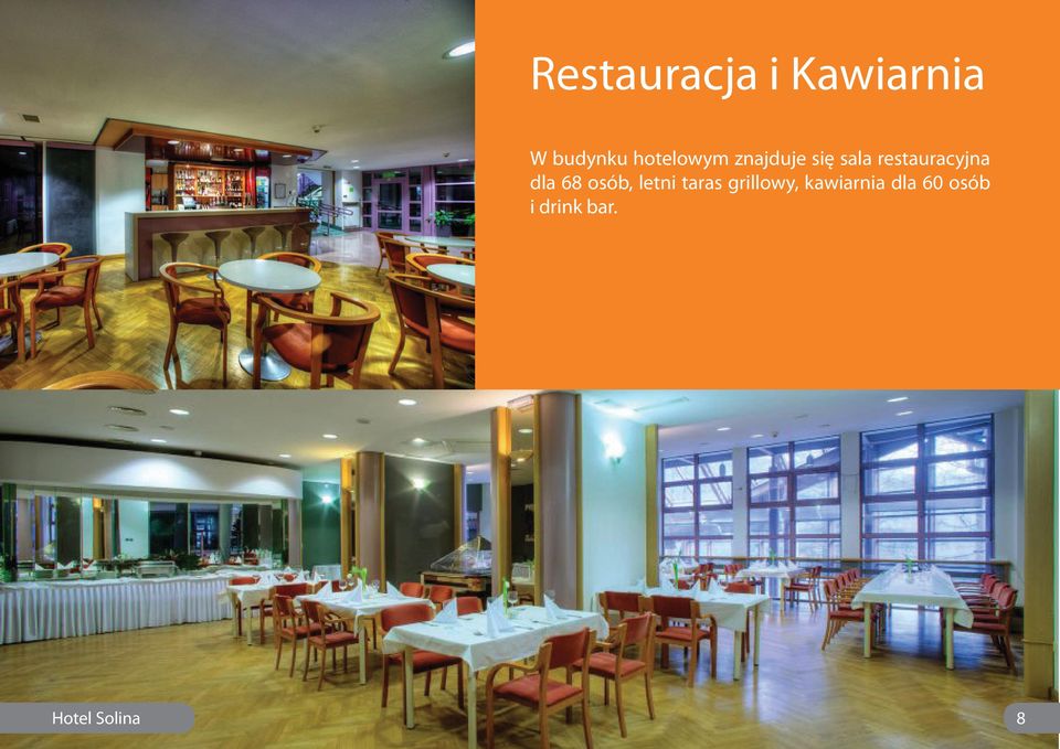 restauracyjna dla 68 osób, letni