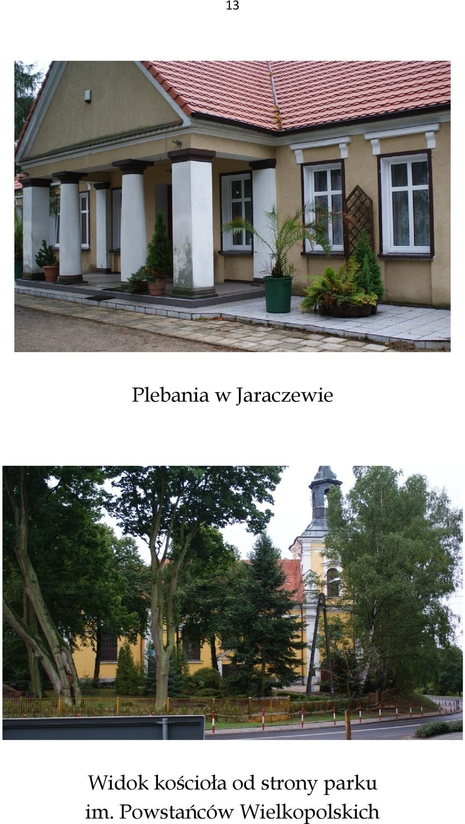 kościoła od strony
