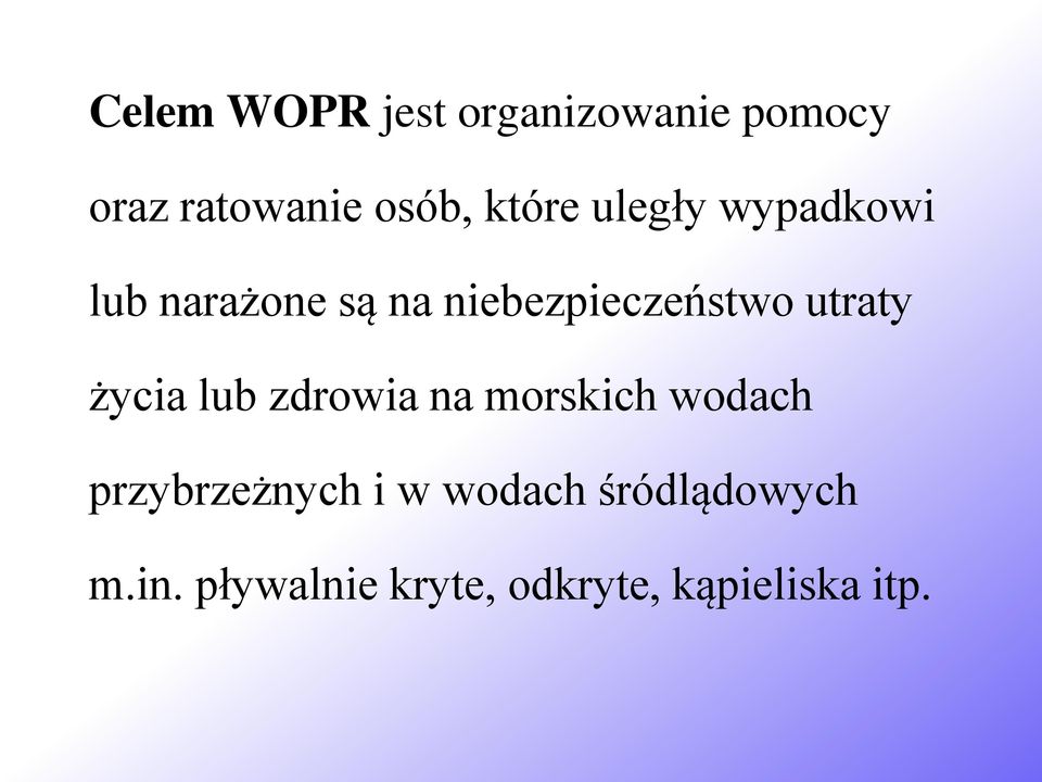 utraty życia lub zdrowia na morskich wodach przybrzeżnych i w