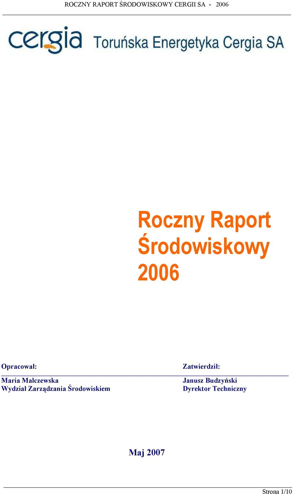 Wydział Zarządzania Środowiskiem Janusz