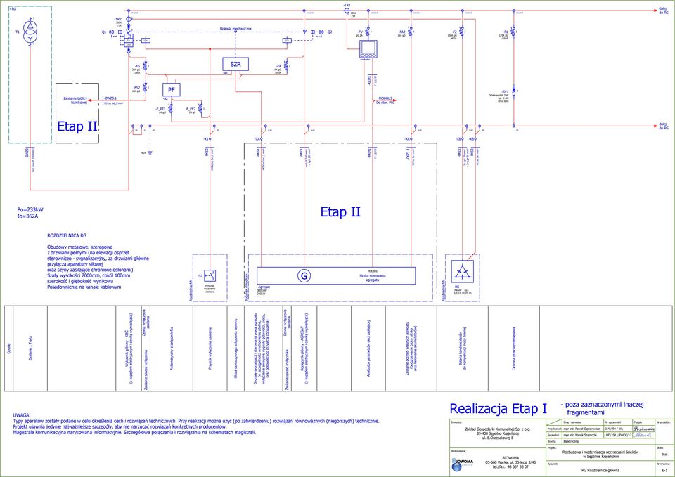 PLC -SV DEHNventil NC typ (+) (95 00) -F_PF A gg -F_PF A gg Etap II N N; N; N; N; do G -X -XA -XA -XB -XB -0WZ0 4x ( x LgY 40 mm²) FeZn -0KS0 Po=kW Io=6A Etap II OZDZIELNICA G Obudowy metalowe,