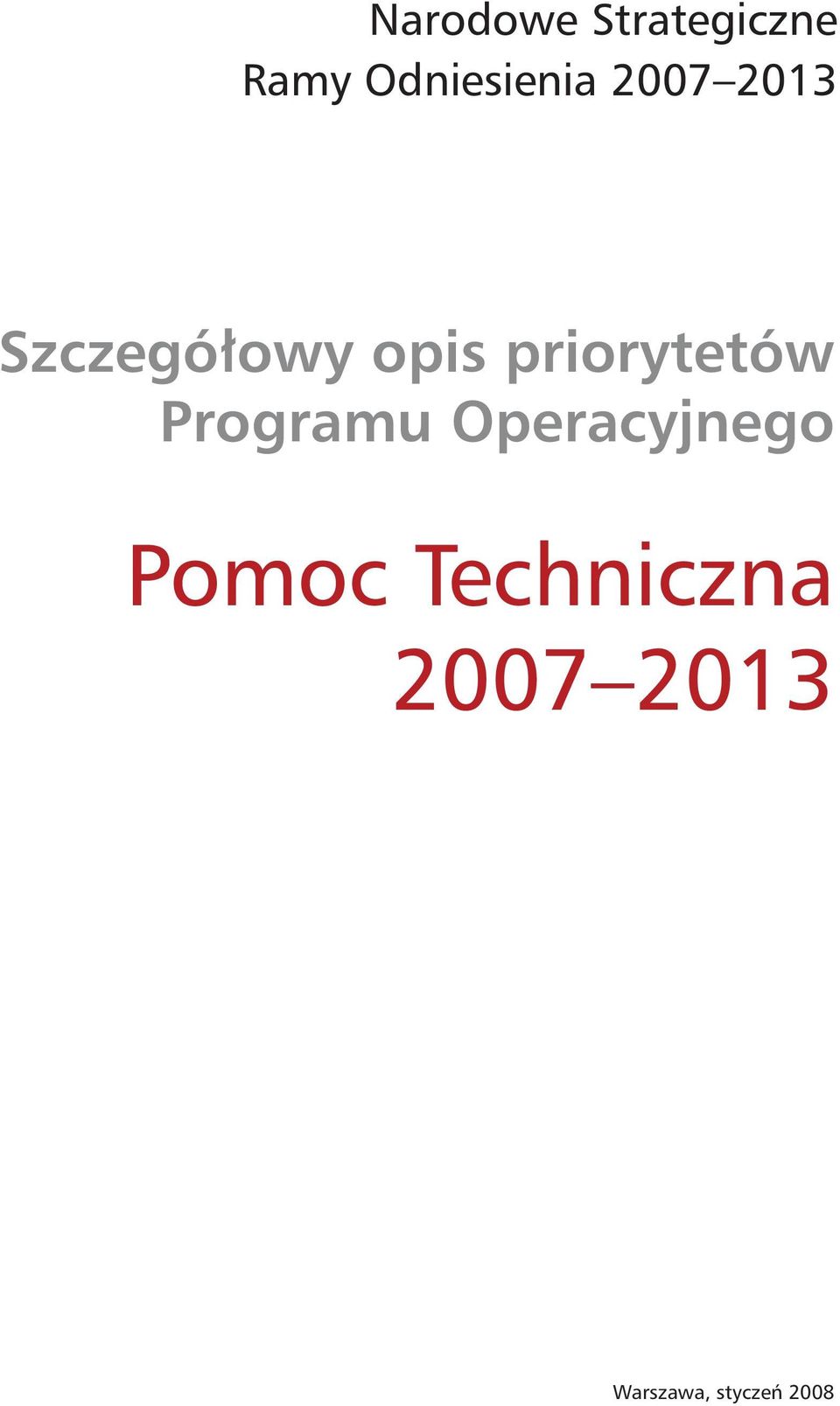 opis priorytetów Programu