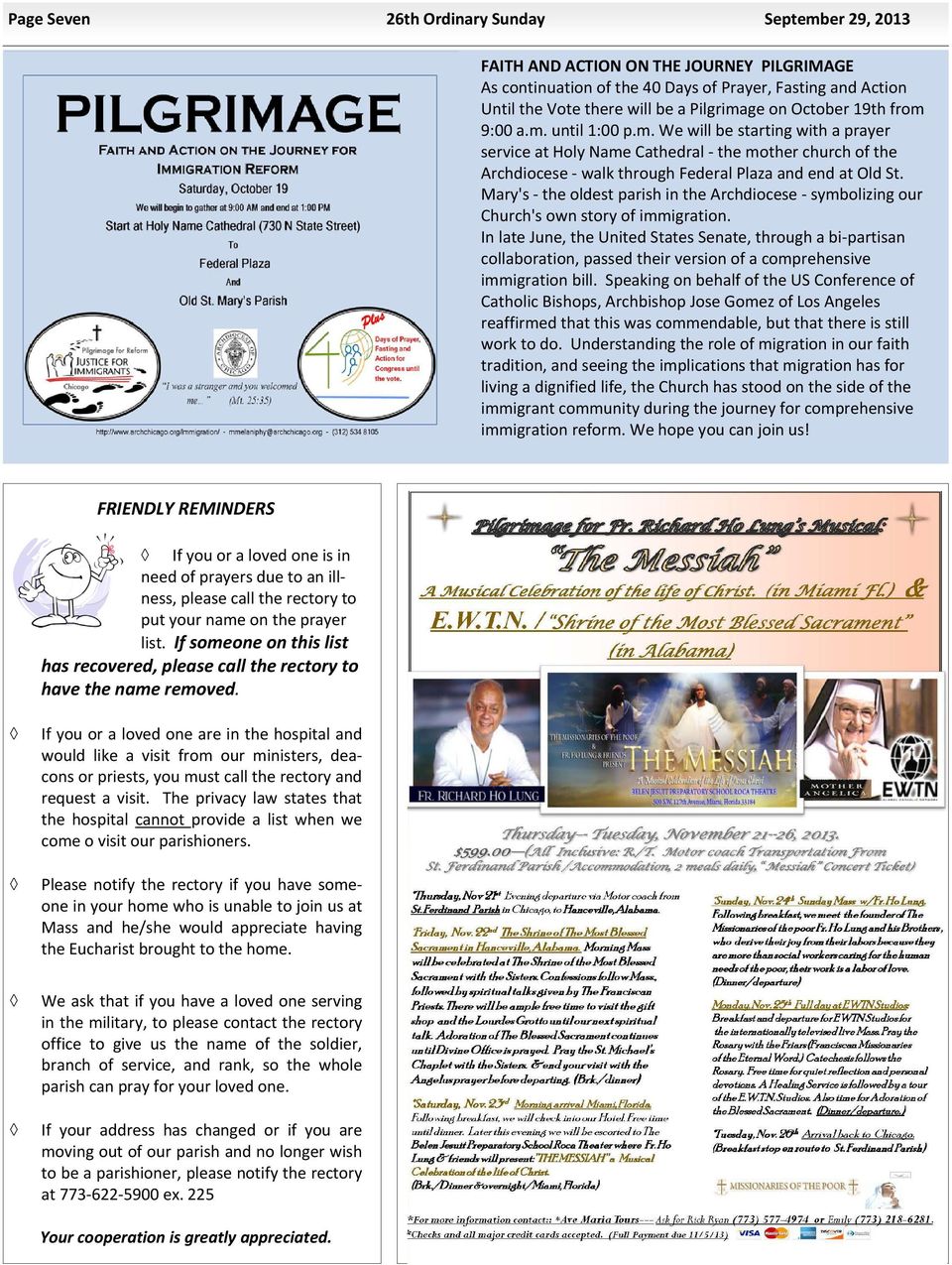 Mary's theoldestparishinthearchdiocese symbolizingour Church'sownstoryofimmigration.