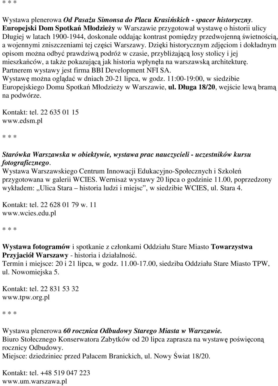 tej części Warszawy.
