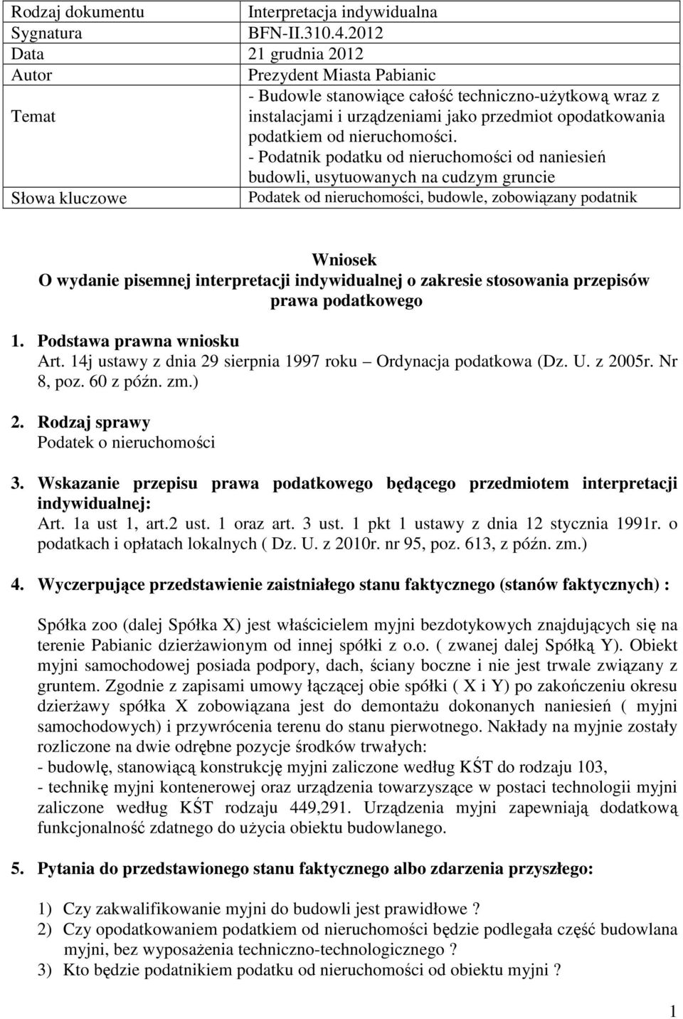 nieruchomości.