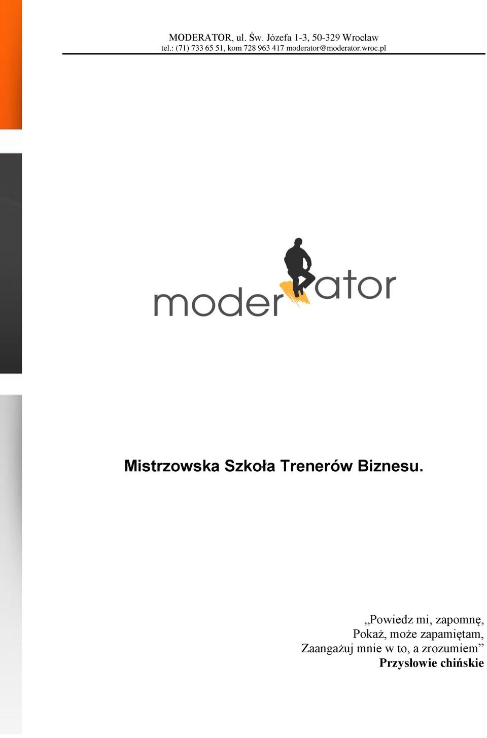 pl Mistrzowska Szkoła Trenerów Biznesu.