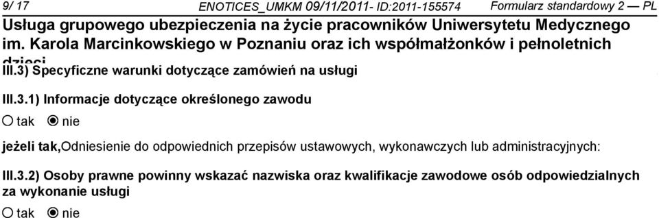 zawodu jeżeli,odsie do odpowiednich przepisów ustawowych, wykonawczych lub administracyjnych: