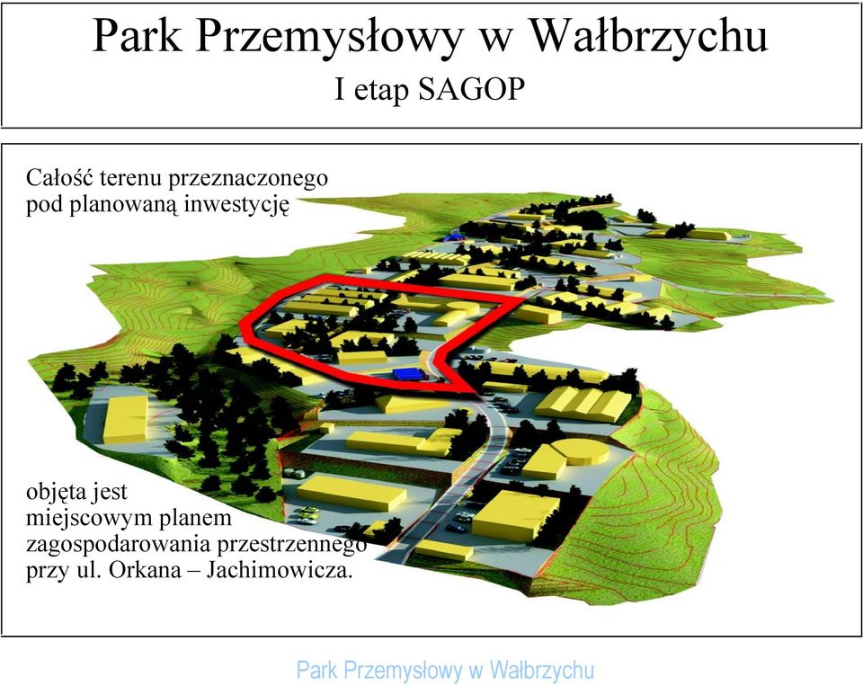 objęta jest miejscowym planem