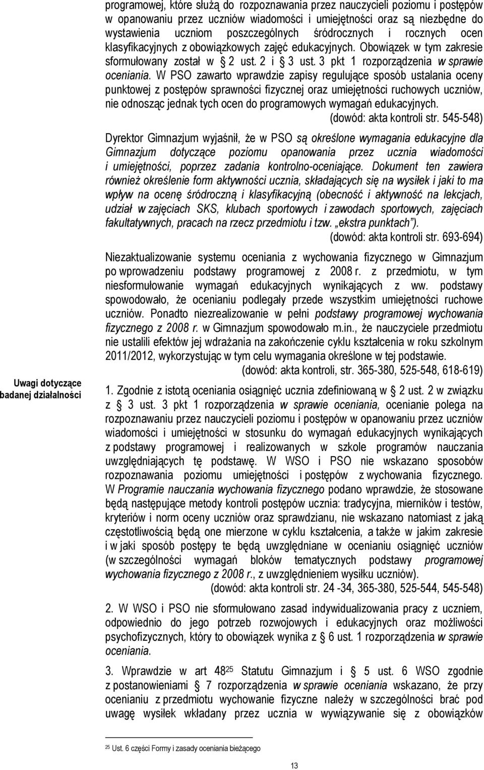 3 pkt 1 rozporządzenia w sprawie oceniania.