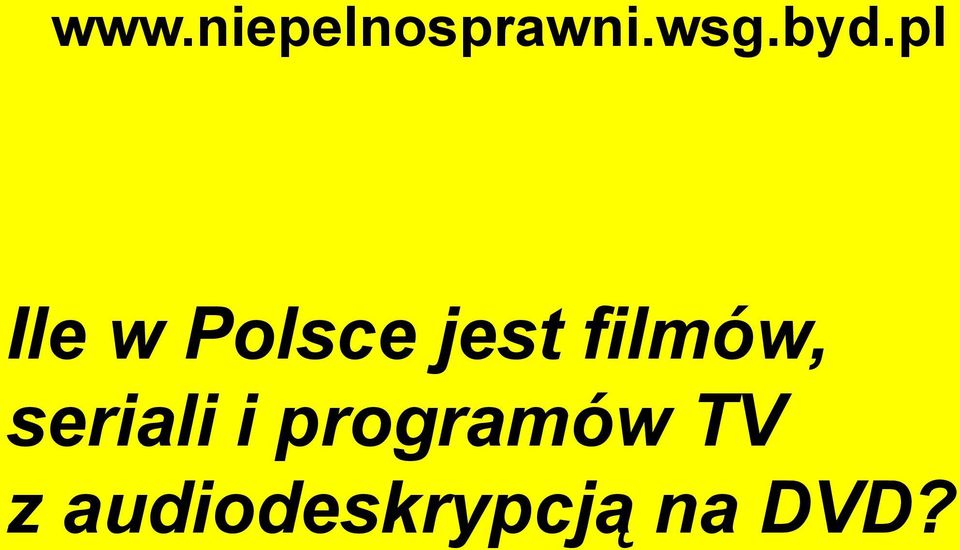 programów TV z