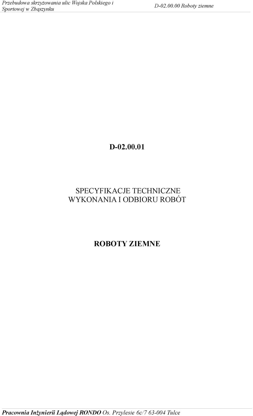 TECHNICZNE