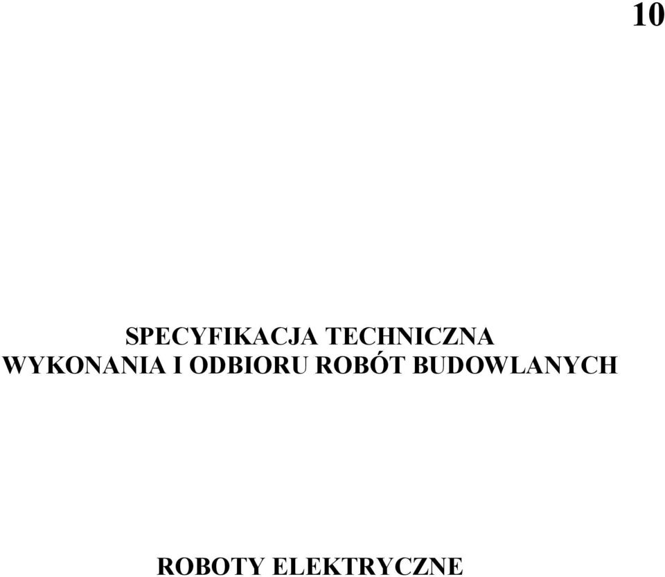 I ODBIORU ROBÓT