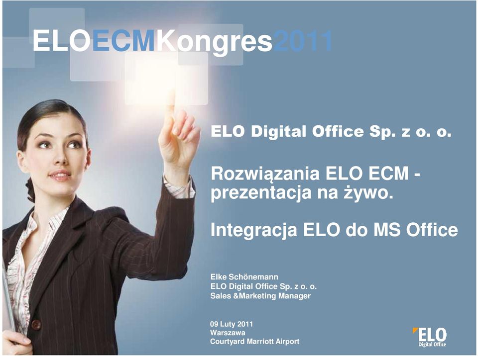 Integracja ELO do MS Office Elke Schönemann  o.