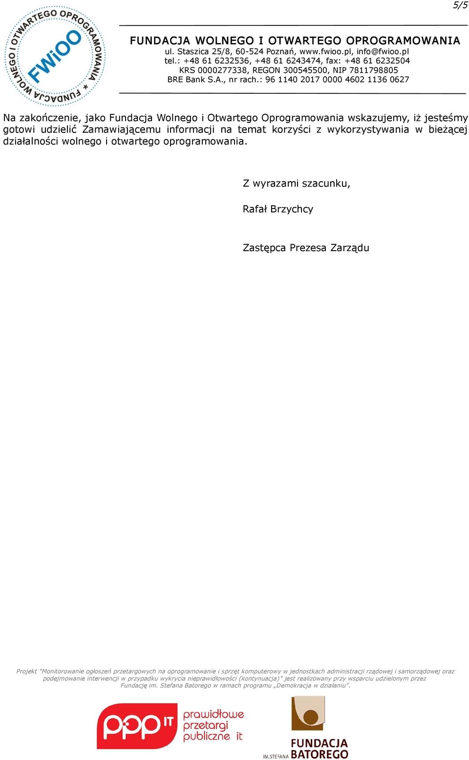 temat korzyści z wykorzystywania w bieżącej działalności wolnego i