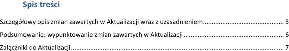 .. 3 Podsumowanie: wypunktowanie zmian
