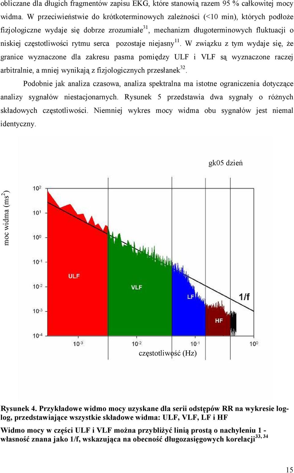 pozostaje niejasny 11. W związku z tym wydaje się, Ŝe granice wyznaczone dla zakresu pasma pomiędzy ULF i VLF są wyznaczone raczej arbitralnie, a mniej wynikają z fizjologicznych przesłanek 32.