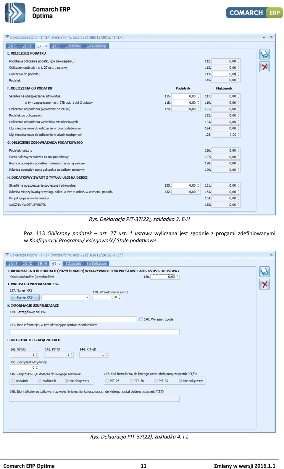 1 ustawy wyliczana jest zgodnie z progami zdefiniowanymi w Konfiguracji