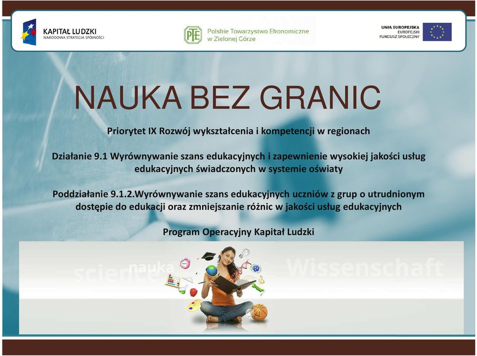 systemie oświaty Poddziałanie 9.1.2.