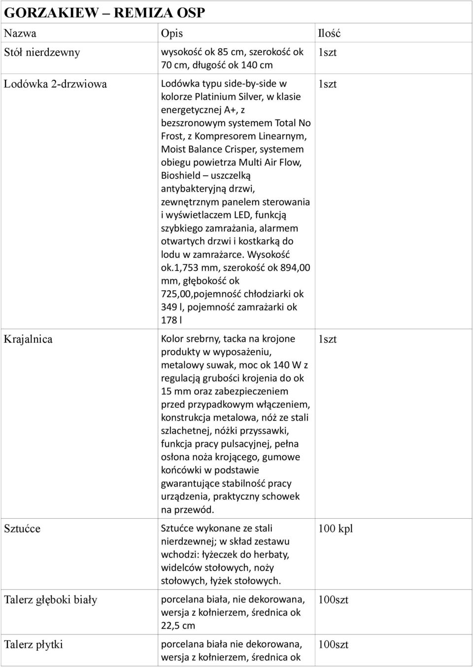 Bioshield uszczelką antybakteryjną drzwi, zewnętrznym panelem sterowania i wyświetlaczem LED, funkcją szybkiego zamrażania, alarmem otwartych drzwi i kostkarką do lodu w zamrażarce. Wysokość ok.