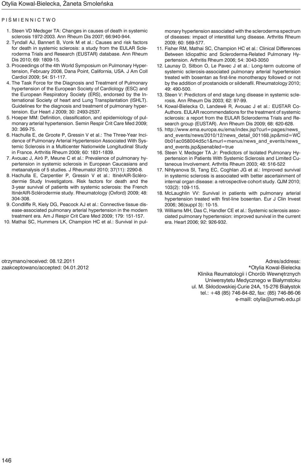Proceedings of the 4t