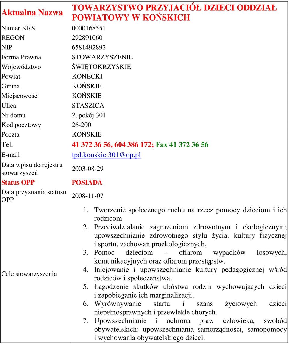 Przeciwdziałanie zagrożeniom zdrowotnym i ekologicznym; upowszechnianie zdrowotnego stylu życia, kultury fizycznej i sportu, zachowań proekologicznych, 3.