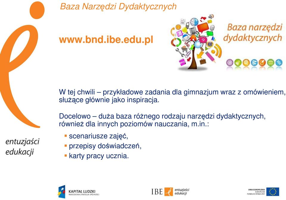 głównie jako inspiracja.