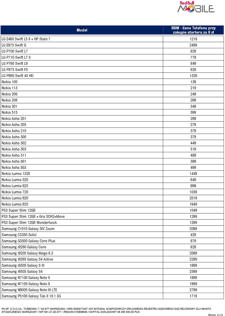 501 399 Nokia Asha 503 499 Nokia Lumia 1320 1449 Nokia Lumia 520 649 Nokia Lumia 625 899 Nokia Lumia 720 1039 Nokia Lumia 920 2019 Nokia Lumia 925 1949 PS3 Super Slim 12GB 1049 PS3 Super Slim 12GB +