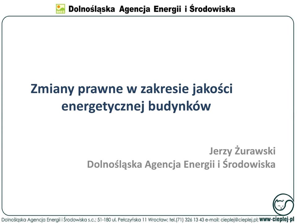 budynków Jerzy Żurawski