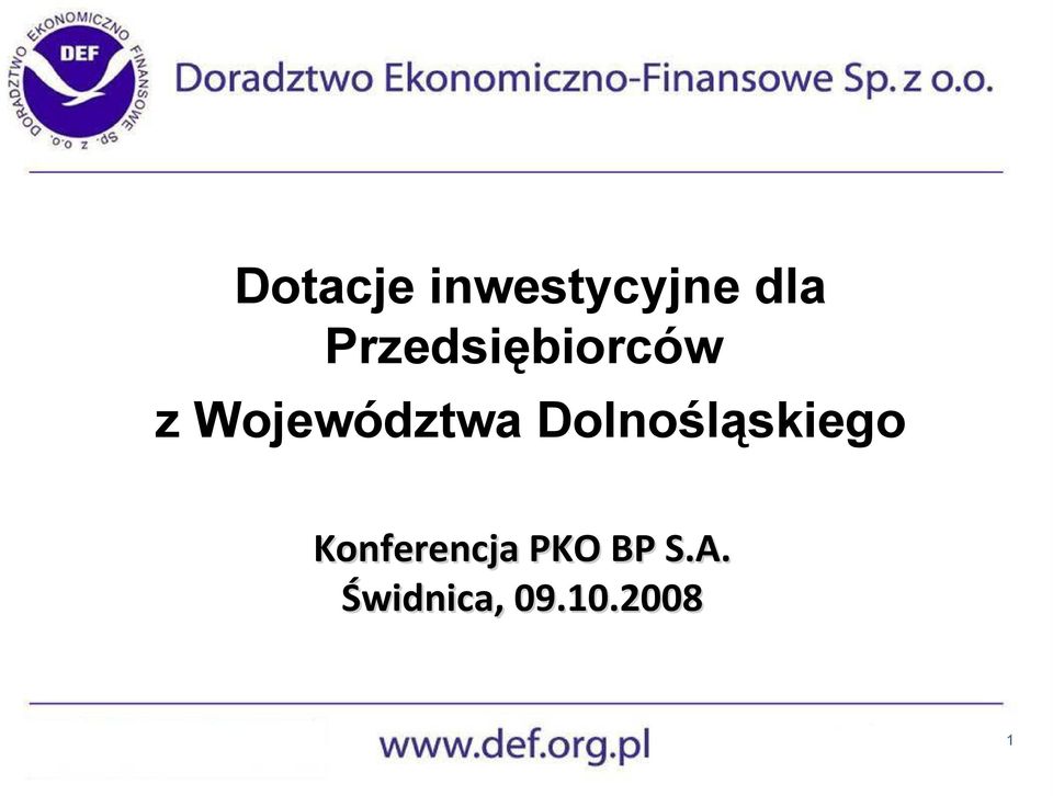 Województwa Dolnośląskiego