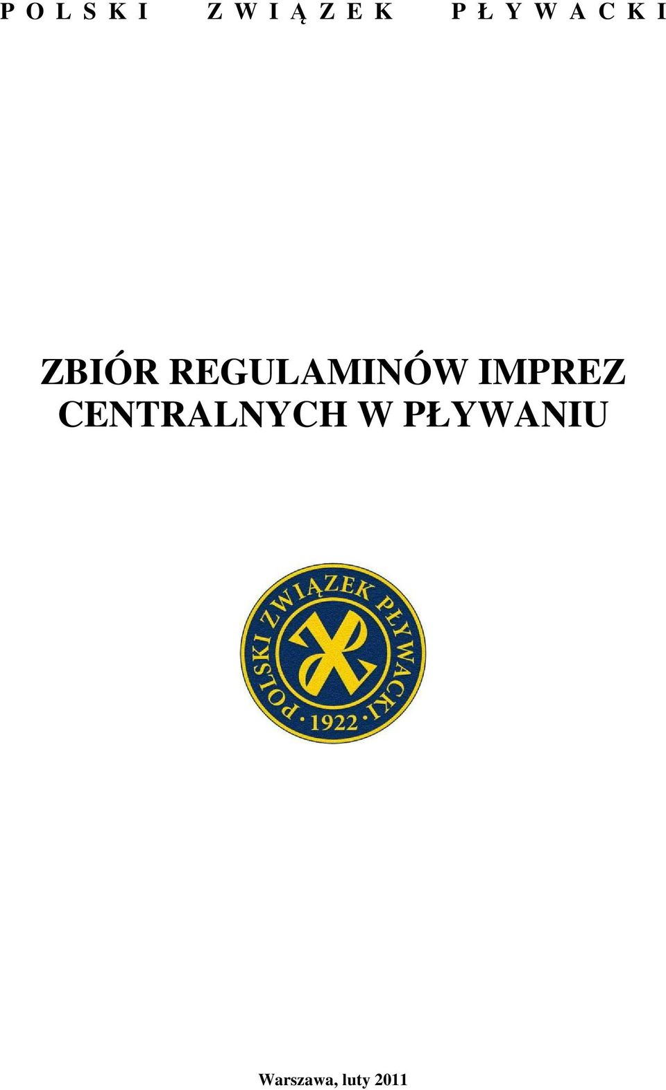 REGULAMINÓW IMPREZ