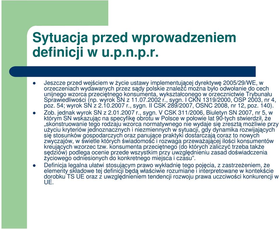 wadzeniem definicji w u.p.n.p.r.